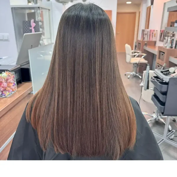 Alisado perfecto pelo corto