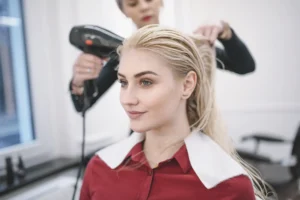 Comparison of balayage and airtouch coloring techniques at Melenas salon