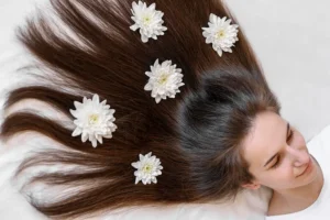 Professional deep lipid hair reconstruction treatment for damaged dry hair at Melenas salon